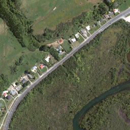 Satellite imagery of Motutawa Point, NZ