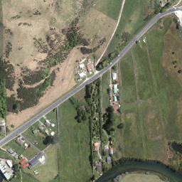 Satellite imagery of Motutawa Point, NZ