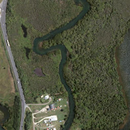 Satellite imagery of Motutawa Point, NZ