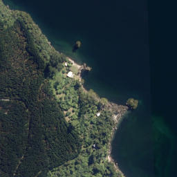 Satellite imagery of Okopua Point, NZ