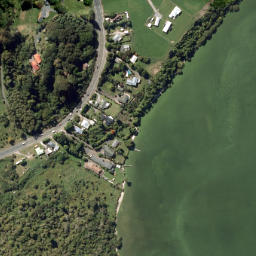 Satellite imagery of Awahou Point, NZ