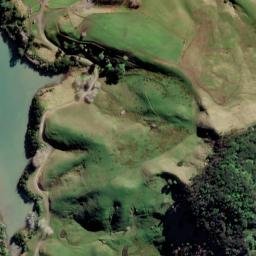Satellite imagery of Puti Point, NZ