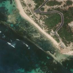 Satellite imagery of Cape Northumberland, AU