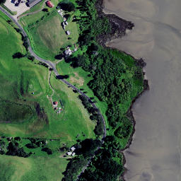 Satellite imagery of Te Puru Point, NZ