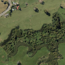Satellite imagery of Awahou Point, NZ