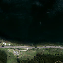 Satellite imagery of Tuarae Point, NZ