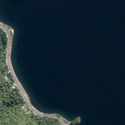 Satellite imagery of Hikataua Point, NZ