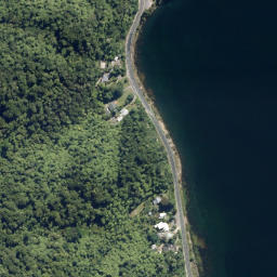 Satellite imagery of Anaputa Point, NZ