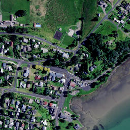 Satellite imagery of Te Puru Point, NZ