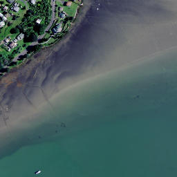 Satellite imagery of Te Puru Point, NZ