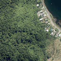 Satellite imagery of Anaputa Point, NZ