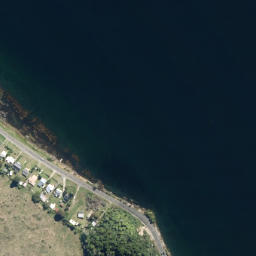 Satellite imagery of Anaputa Point, NZ