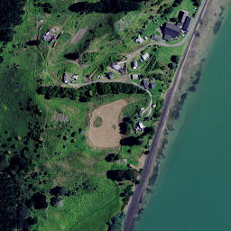 Satellite imagery of Matatua Point, NZ
