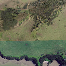 Satellite imagery of Mahoe Point, NZ