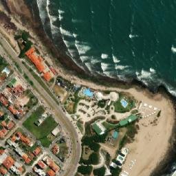 Satellite imagery of Cabo de San Andrés, AR