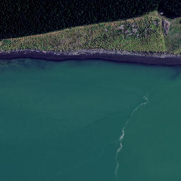 Satellite imagery of Matatua Point, NZ