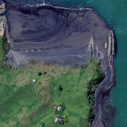 Satellite imagery of Urawhitiki Point, NZ