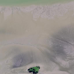 Satellite imagery of Taupopoki Point, NZ