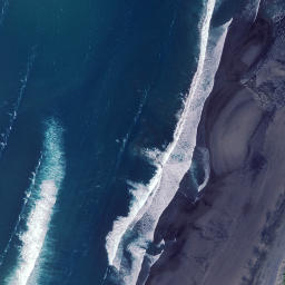 Satellite imagery of Ururoa Point, NZ