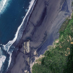 Satellite imagery of Ururoa Point, NZ