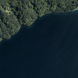 Satellite imagery of Te Koutu Pa, NZ