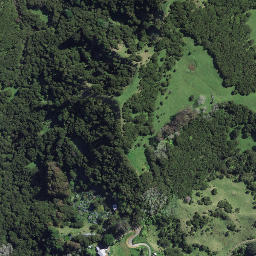 Satellite imagery of Koutunui Point, NZ