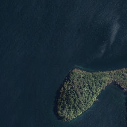 Satellite imagery of Te Koutu Pa, NZ