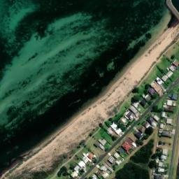 Satellite imagery of Point Richards, AU