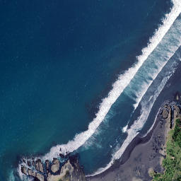 Satellite imagery of Otamaehu Point, NZ