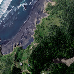 Satellite imagery of Otamaehu Point, NZ