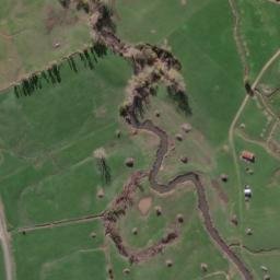 Satellite imagery of Te Hue, NZ