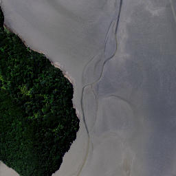 Satellite imagery of Waipapa Point, NZ