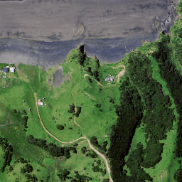 Satellite imagery of Kaiate Point, NZ