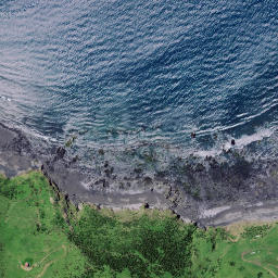 Satellite imagery of Kaiate Point, NZ