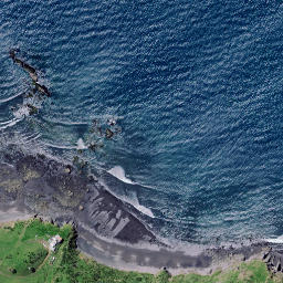 Satellite imagery of Anaomaki Point, NZ