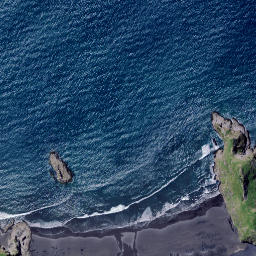 Satellite imagery of Anaomaki Point, NZ