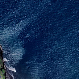 Satellite imagery of Anaomaki Point, NZ