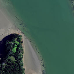 Satellite imagery of Nathan Point (Ohaua), NZ