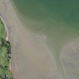 Satellite imagery of Te Rangiora Point, NZ