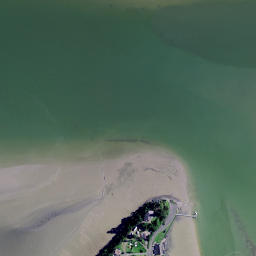 Satellite imagery of Waipuha Point, NZ