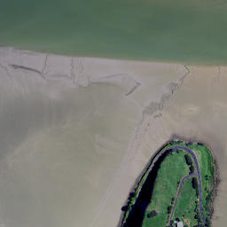 Satellite imagery of Waipuha Point, NZ