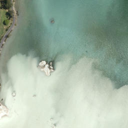Satellite imagery of Sulphur Point, NZ