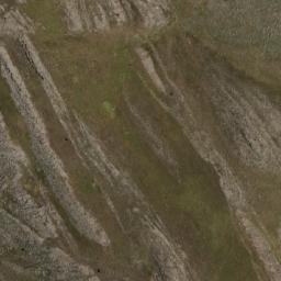 Satellite imagery of Cerro Napostá, AR