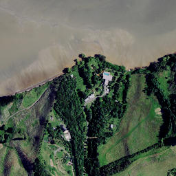 Satellite imagery of Maire Point, NZ
