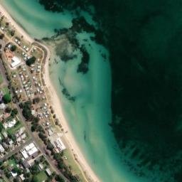 Satellite imagery of Indented Head, AU