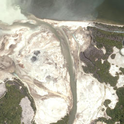 Satellite imagery of Sulphur Point, NZ