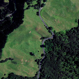 Satellite imagery of Te Arero Point, NZ