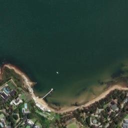 Satellite imagery of Davey Point, AU