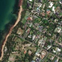Satellite imagery of Davey Point, AU