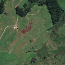 Satellite imagery of Tokahaere Rock, NZ